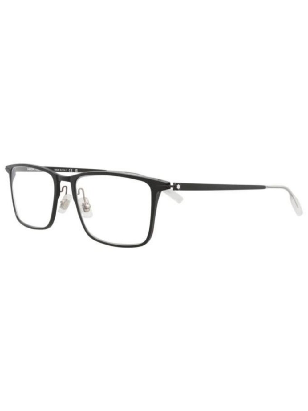 New Montblanc Mens Square/Rectangle Black Black Transparent Fashion Designer Eye